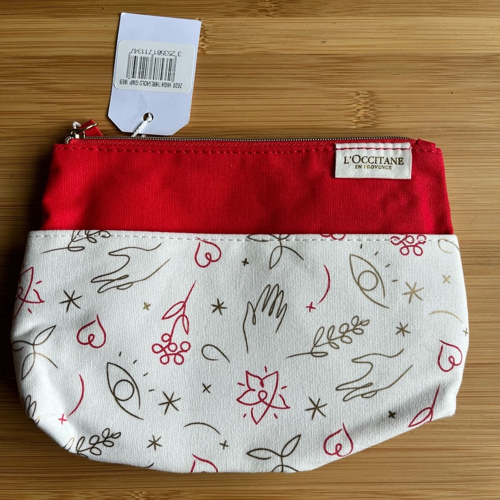 L’OCCITANE cosmetic bag